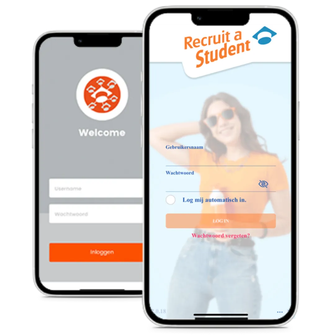 L&rsquo;application Poolmanager sur deux t&eacute;l&eacute;phones