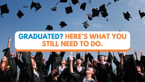 Graduated? This is what you still have to arrange: 5 administrative steps