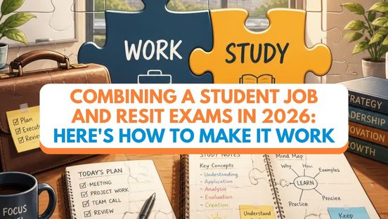 Combining a student job with resits in 2026: here is how