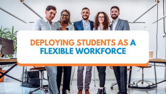 Deploying students as a flexible workforce: a smart way to respond to staff shortages in Flanders